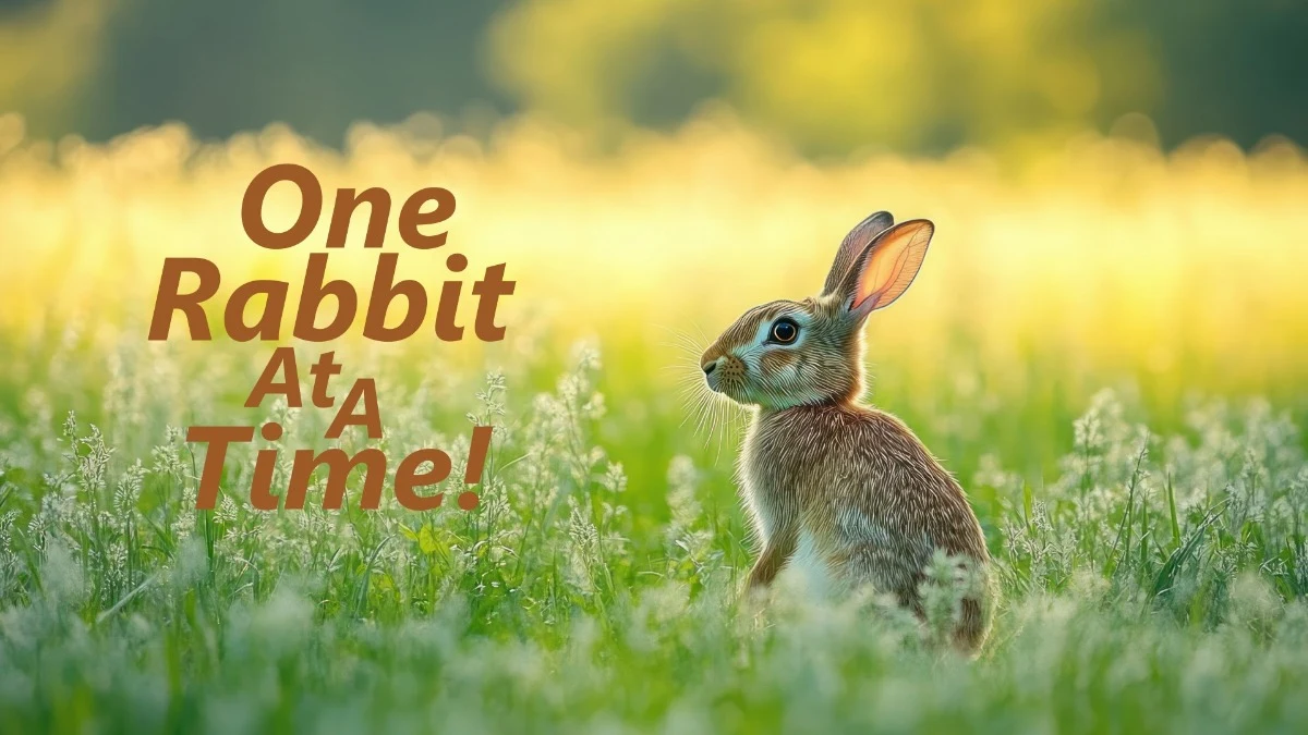 One Rabbit at a Time!