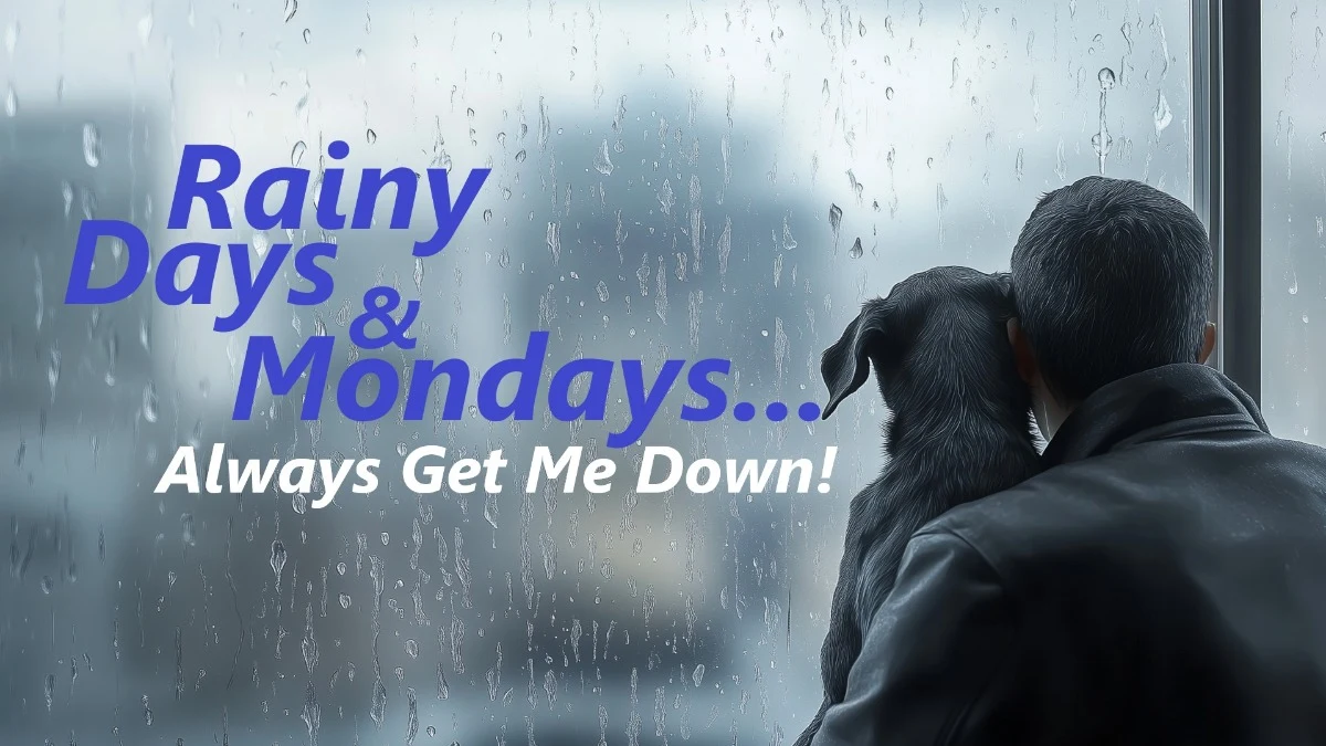 Rainy Days & Mondays Always Get Me Down!